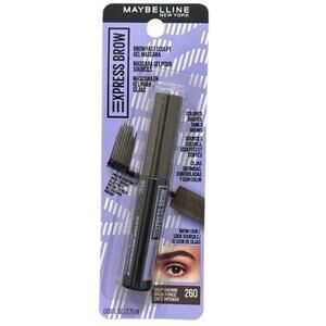 #260 Maybelline New York Gel Brow Mascara, Deep Brown, 0.09 fl oz